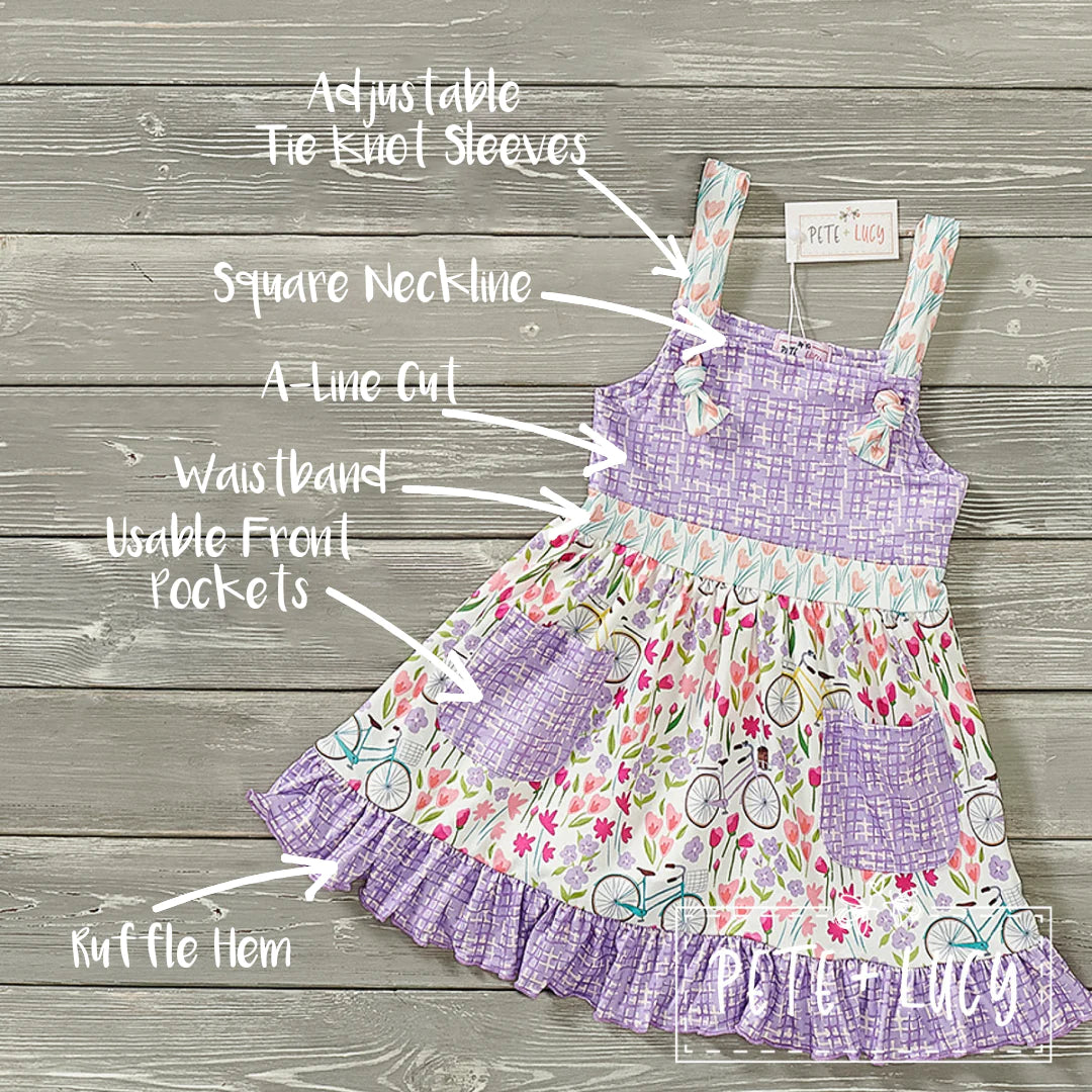 Betty's Bicycle Adjustable Dress