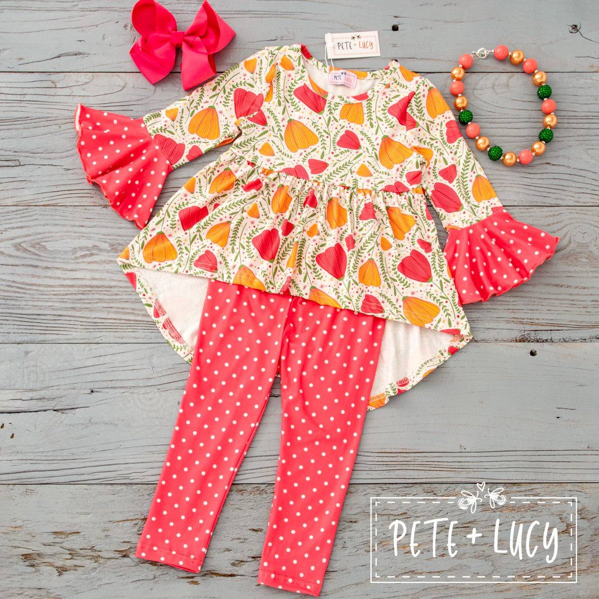Dancing Tulip - Two Piece Set