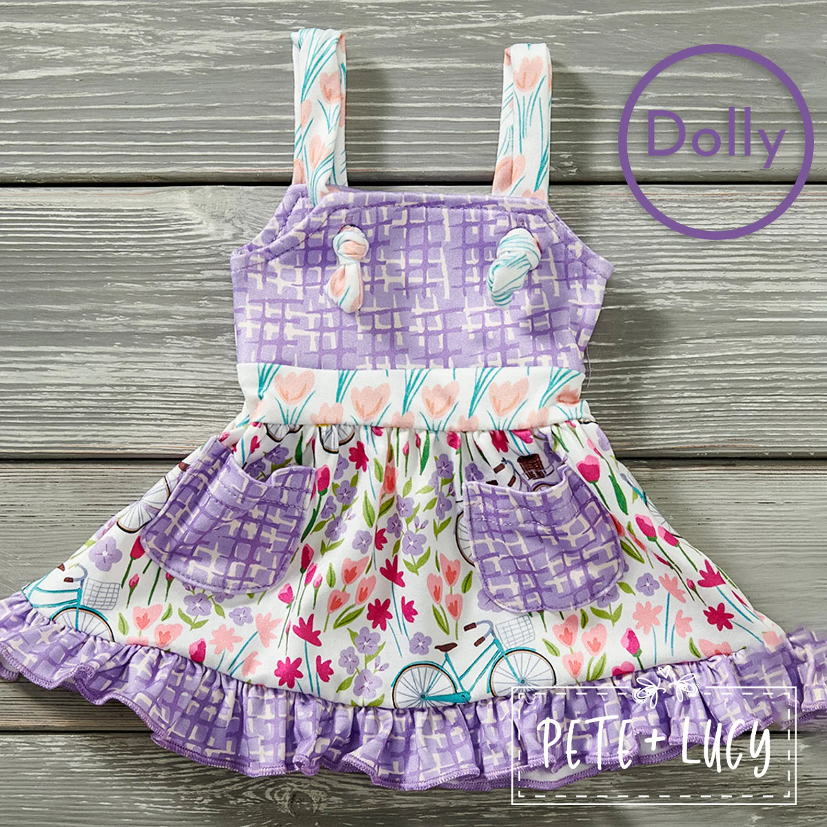 Betty's Bicycle Dolly Dress