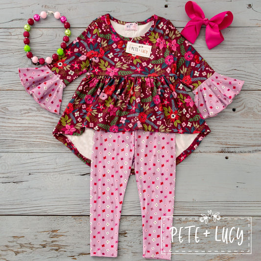 Folkloric Floral - Two Piece Set