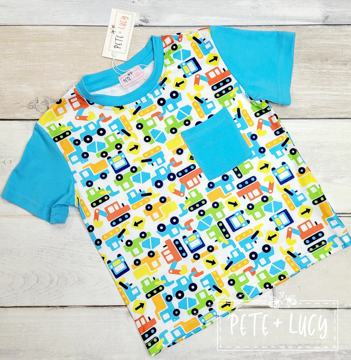 Let's Build - Boys Short Sleeve Shirt