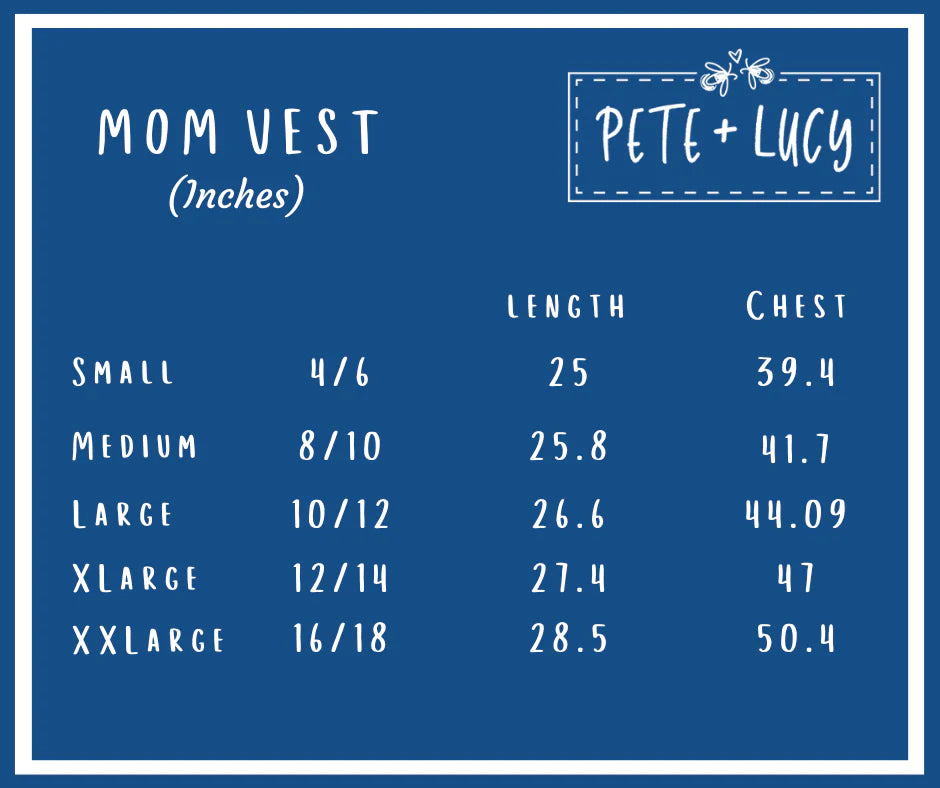 Mommy & Me Gingham Vests *MOM VEST*
