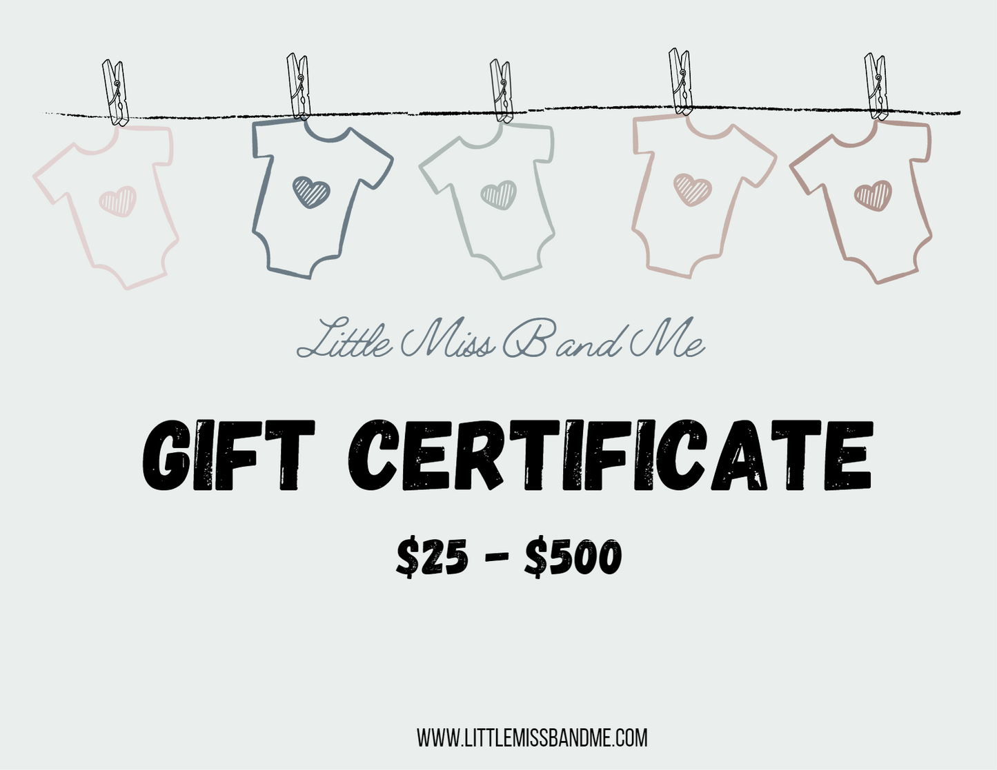 Gift Certificate - Neutral Baby