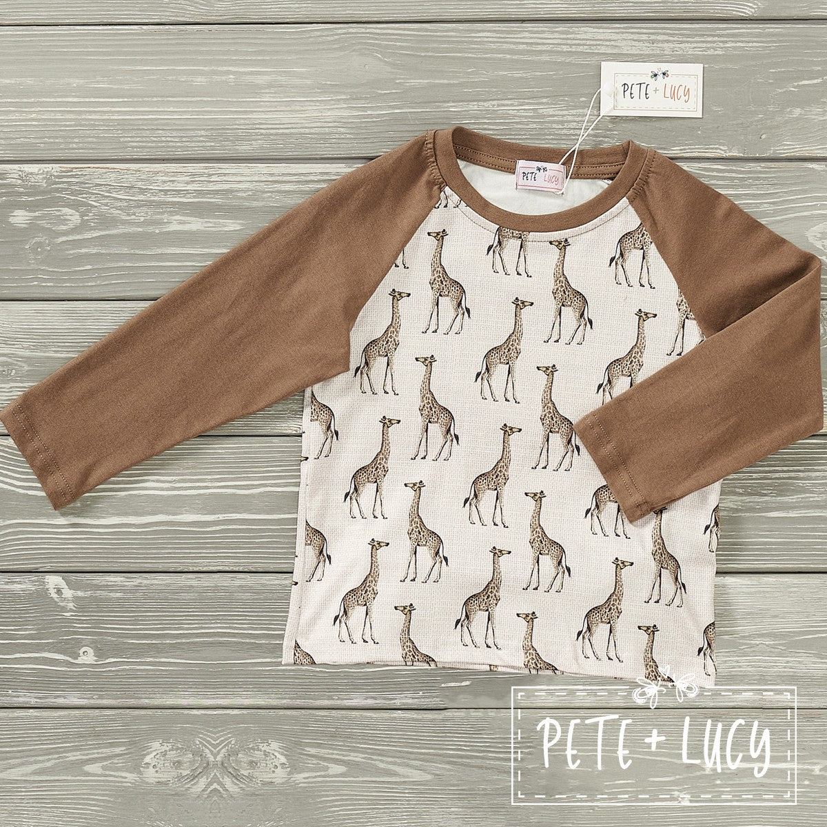 Tall as a Giraffe - Boys Long Sleeve Top