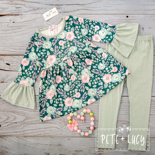 Sweet Emerald - Two Piece Set