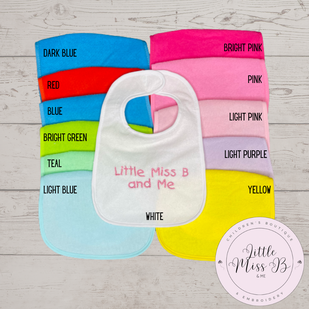 Personalized Baby Bib