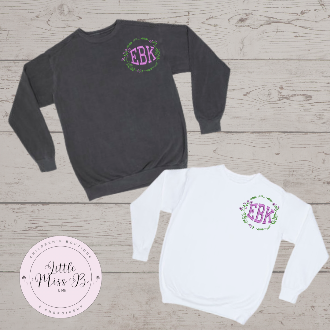 Mama's Monogram Sweatshirt