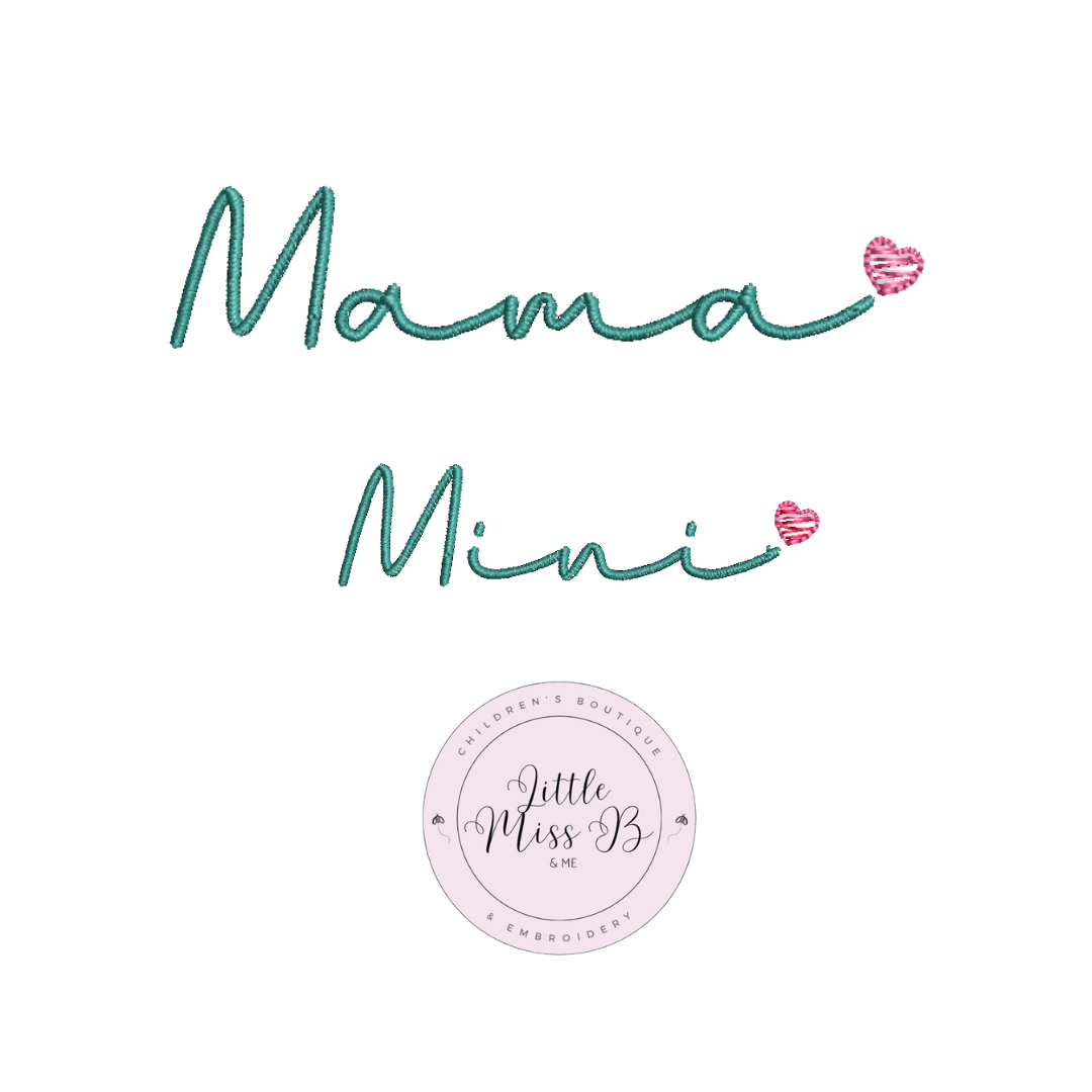 Mama & Mini Shirt Set - Grey