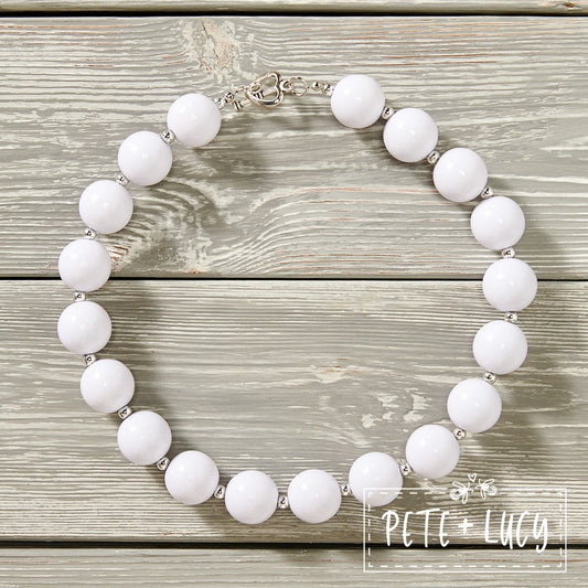 White - Necklace
